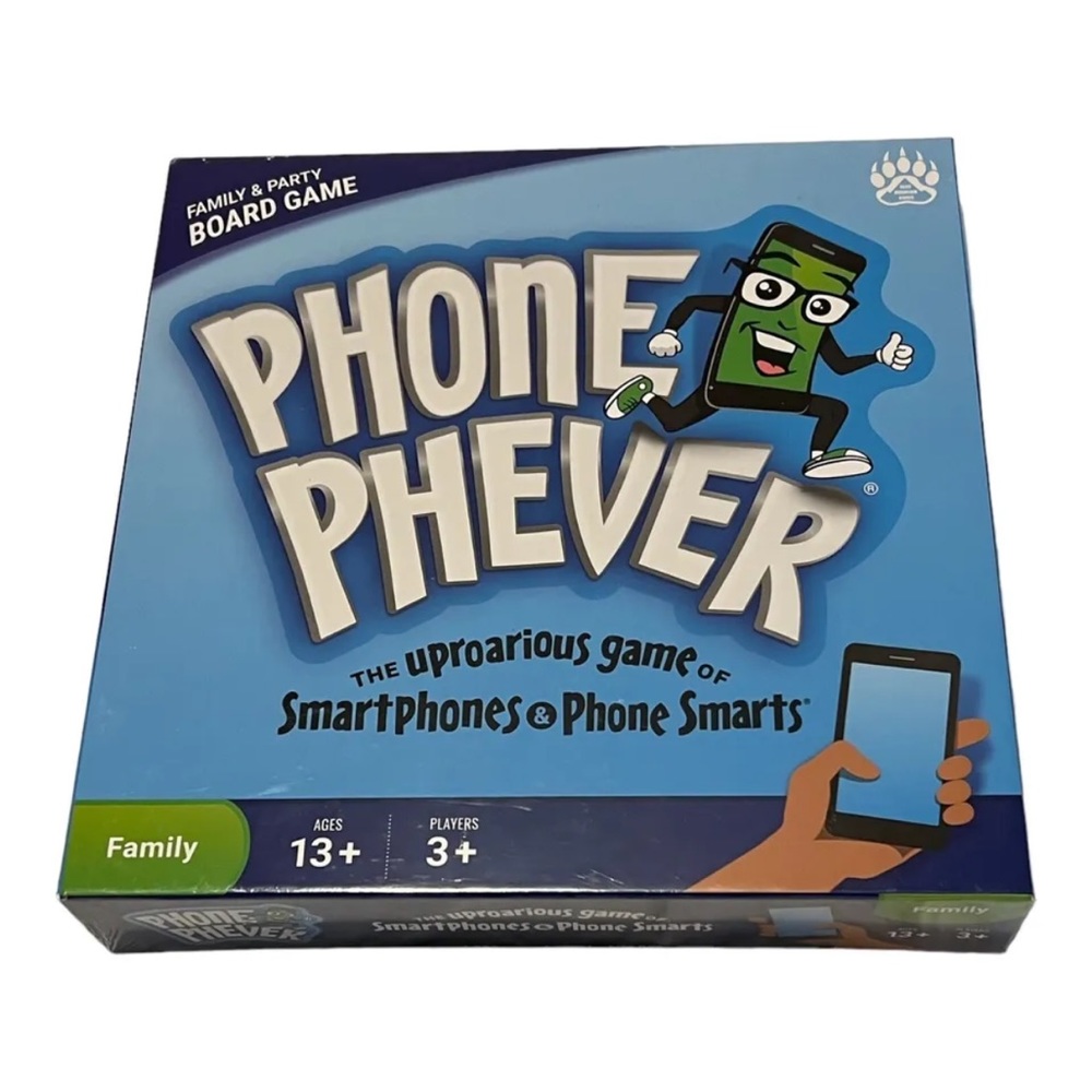 BRAND NEW SEALED Phone Phever Board Game For Smartphones Family Fun‎ Ages 13+